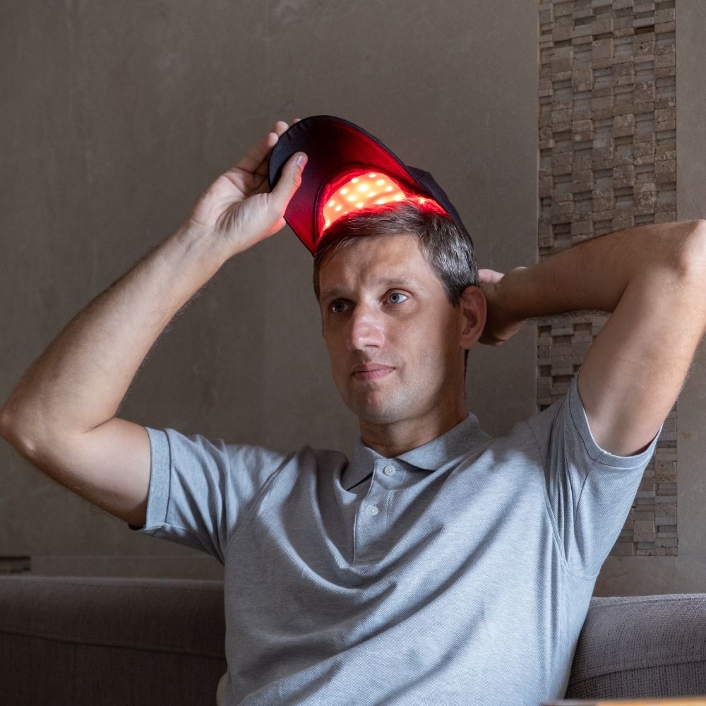 LuxCresce | Casque lumière rouge