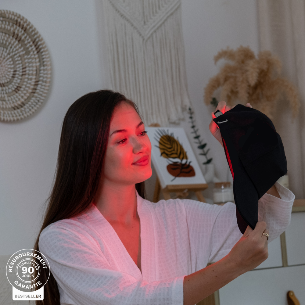 LuxCresce | Casque lumière rouge